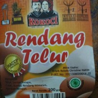 Jual Rendang telur krispi kokoci Murah
