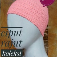 Jual Ciput Arab Rajut Polos Anti Pusing Murah