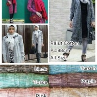 Jual CARDIGAN PANJANG ADEM / TWIST LONG CARDY Murah