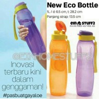 Jual Tempat Minum New Eco Bottle 1 Liter Tupperware dengan Tali Murah