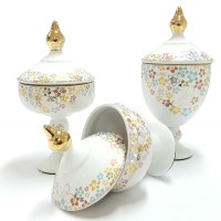 Jual Vicenza Trophy Candy Jar - Guci Toples Tempat Permen T383 Murah