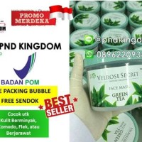 Jual TERBARU BPOM LULUR WAJAH VELROSE SECRET NATURE ORGANIC GREEN TEA Murah