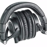Jual JUAL Audio Technica ATH-M50X Headphone Recording (black color) -BPD08 Murah