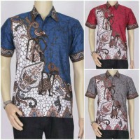 Jual baju batik motif wayang harga grosir Murah