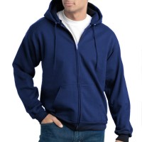Jual Jaket Sweater Polos - Biru Dongker / Navy Murah