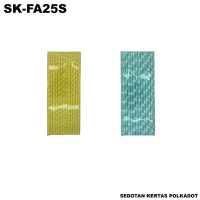 Jual Sedotan Kertas Polkadot Murah