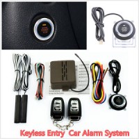 8pcs Auto SUV Alarm System Keyless Entry Engine Start Push Button Remo