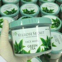 Jual NEW BPOM Lulur Wajah Velrose Secret Nature Organic GREEN TEA Face Mask Murah