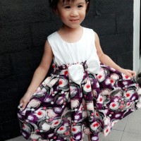 Dress anak Gaun Baju Anak Perempuan anak cewe 4-7 TAHUN