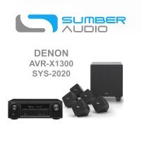 Jual DENON AVR-X1300W DAN SYS-2020 HOME THEATER SET 5.1 Murah