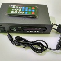 Jual Tape Rakitan Bluetooth USB mp3 radio micro sd digital player + Adaptor Murah