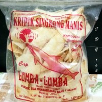 Jual Kripik Singkong Manis Cap Lumba - Lumba isi 200gr Murah