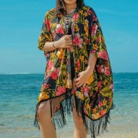 Jual FLOWERY LONG FRILL OUTER Murah