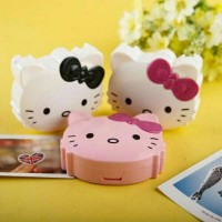 Jual Travel kit hello kitty HK lenscase lens case lengkap kaca tempat Murah