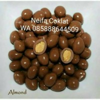Jual coklat drages almond/mete gantinya delfi mete almond 500gram Murah