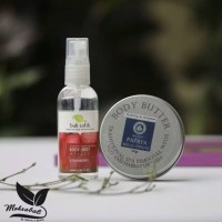 Jual 2in1 Body Mist Bali Ratih + Butter Yoghurt 50gr Bali Alus Murah