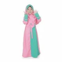 Jual Gamis Anak Perempuan Balotelli PITA Murah Peach Murah