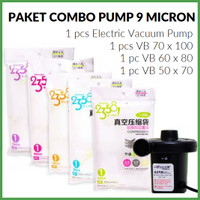 Jual Vacuum Bag, Vakum Bag, Paket Combo Pump 9 micron Murah