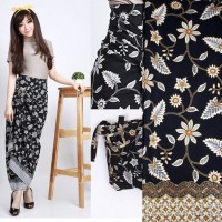 Jual Rok Kain Lilit Rambat Hitam Murah