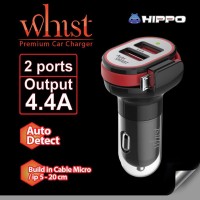 Jual CHARGER HP MOBIL DODGE CHARGER HIPPO WHIST2 4.4A ORIGINAL Murah