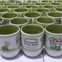 Jual mug sendok oval (mug cereal double tone / warna dalam) Murah