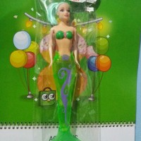 Jual Boneka Barbie Mermaid LED - Barbie Duyung Lampu Murah