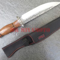 Pisau Bowie Sangkur Belati COLUMBIA Bilah Ukir BATIK Kode Barang A74