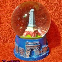 Jual SOUVENIR NEGARA PRANCIS PAJANGAN SNOWGLOBE MENARA EIFFEL Murah