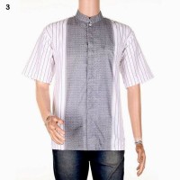 baju koko |busana muslim pria bahan katun dobby salur3