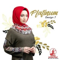 kerudung jilbab hijab segiempat umama scarf platinum paris europe
