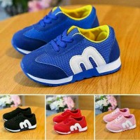 Jual Sepatu Sport Sneakers Anak / Bayi Import Little Murah Non Lampu LED Murah