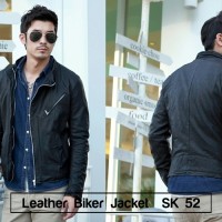 Manzone52 Jaket Kulit. Jaket Korean Exclusive