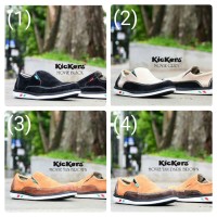 SEPATU CASUAL SIMPEL FORMAL KICKERS MOVE SLIP ON SUEDE