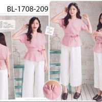 Jual BL-1708-209 Blouse Kimono Crepe Wanita (Ready & Limited Stock) Murah
