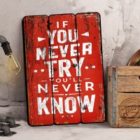 Jual HIASAN DINDING VINTAGE quotes poster kayu wall art DEKORASI Murah