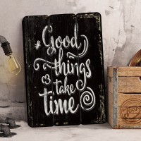 Jual HIASAN DINDING VINTAGE quotes poster kayu wall art DEKORASI Murah