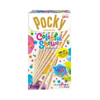 Jual Glico Pocky Colorful Shower Lemon Chocolate Cream Snack Jepang Murah