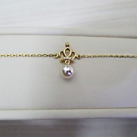 Jual Gelang Berlian dan Mutiara dan 18K Emas Crown Pearl Jewel Murah