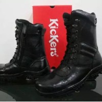 Jual SEPATU BOOTS PDL TNI SATPAM POLISI - SEPATU PDH KULIT SAFETY ASLI Murah