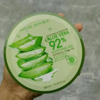 Jual Nature Republic Aloe Vera 92% Soothing Gel 300ml Original 100% Murah