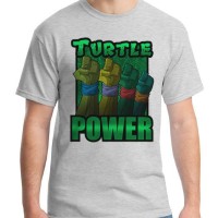 Jual Turtle Power - Kaos Superhero / Teenage Mutant Ninja Turtle Murah