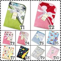 Jual Selimut topi double fleece carter / selimut bayi Murah