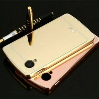 Jual bumper mirror nexus 5 (D820) aluminium bumper + back ca Murah Murah