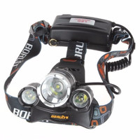 Jual Headlamp Cree XM-L T6 5000 Lumens Senter Kepala Laut camping Berburu Murah
