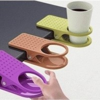 Jual Plastic Table Coffee Cup Holder Clip Murah