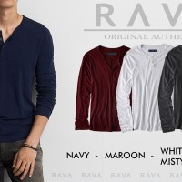 Jual kaos pria lengan panjang polos distro murah terbaru