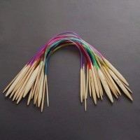 Jual Jarum rajut/jarum knit/circular needle 40cm (18 pasang) Murah