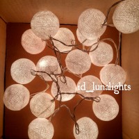 Jual Cotton Ball Light WHITE/ WARM WHITE Murah