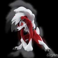 Jual Takara Tomy Moncolle EX Pokemon Sun Moon ESP-09 Lycanroc Midnight Form Murah