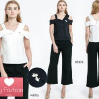 Jual Kaos Sabrina dan Bros 2 Warna (White & Black) Murah
